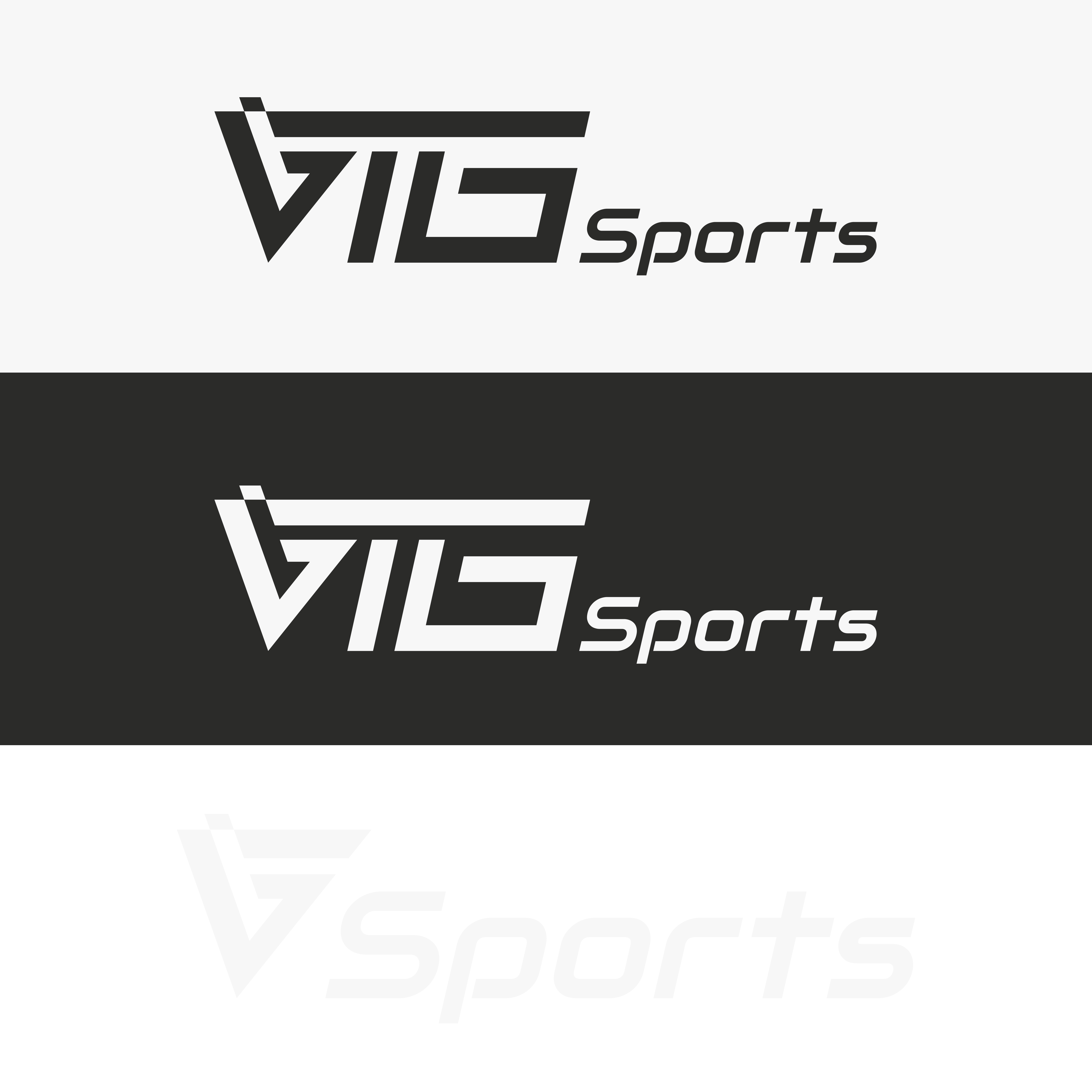 Logo Design by ROne23 for VIG Sports Media LLC | Design #30181135