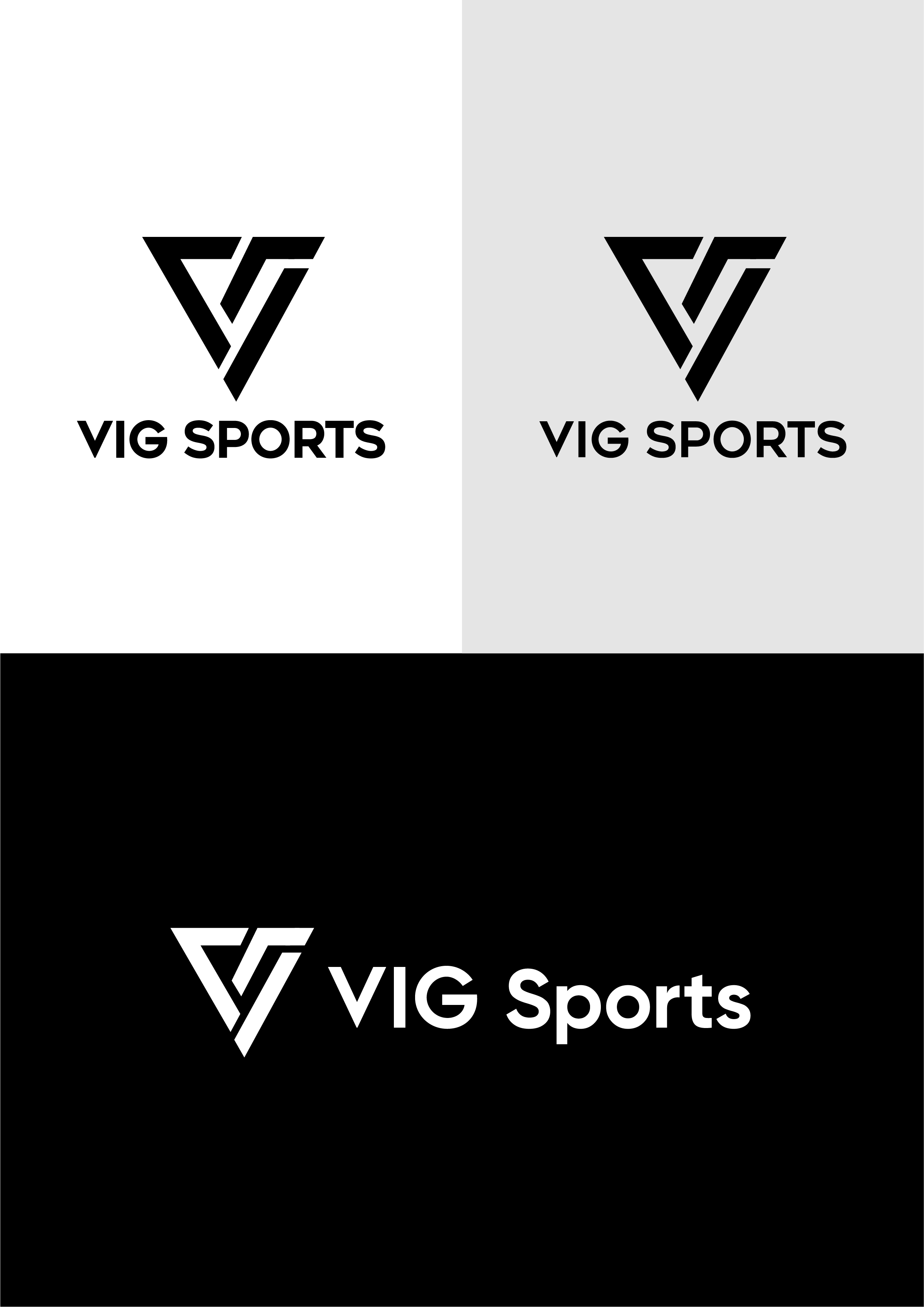 Logo Design by expertbrand for VIG Sports Media LLC | Design #30171909