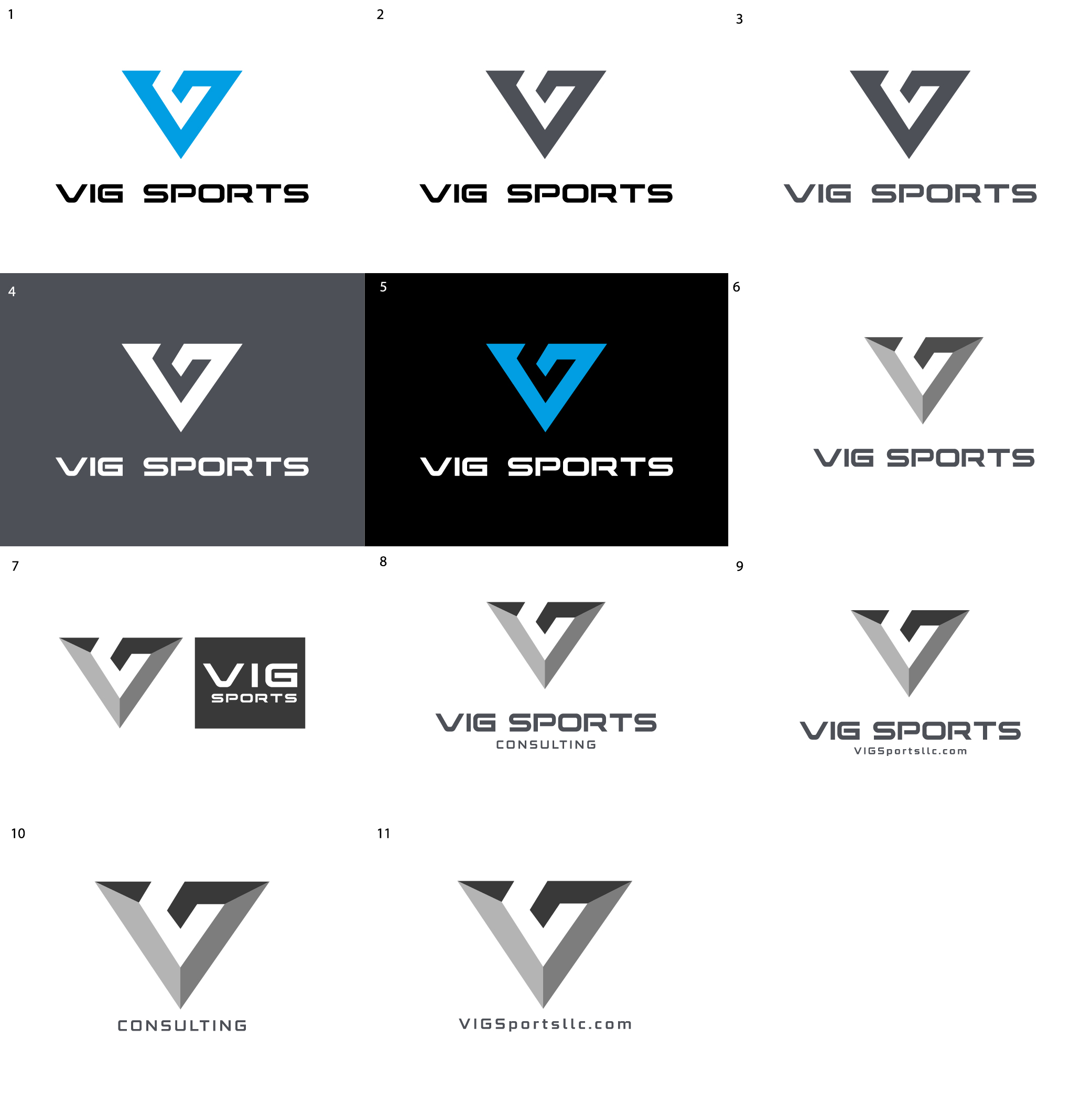 Logo Design by syra1233 for VIG Sports Media LLC | Design #30222100