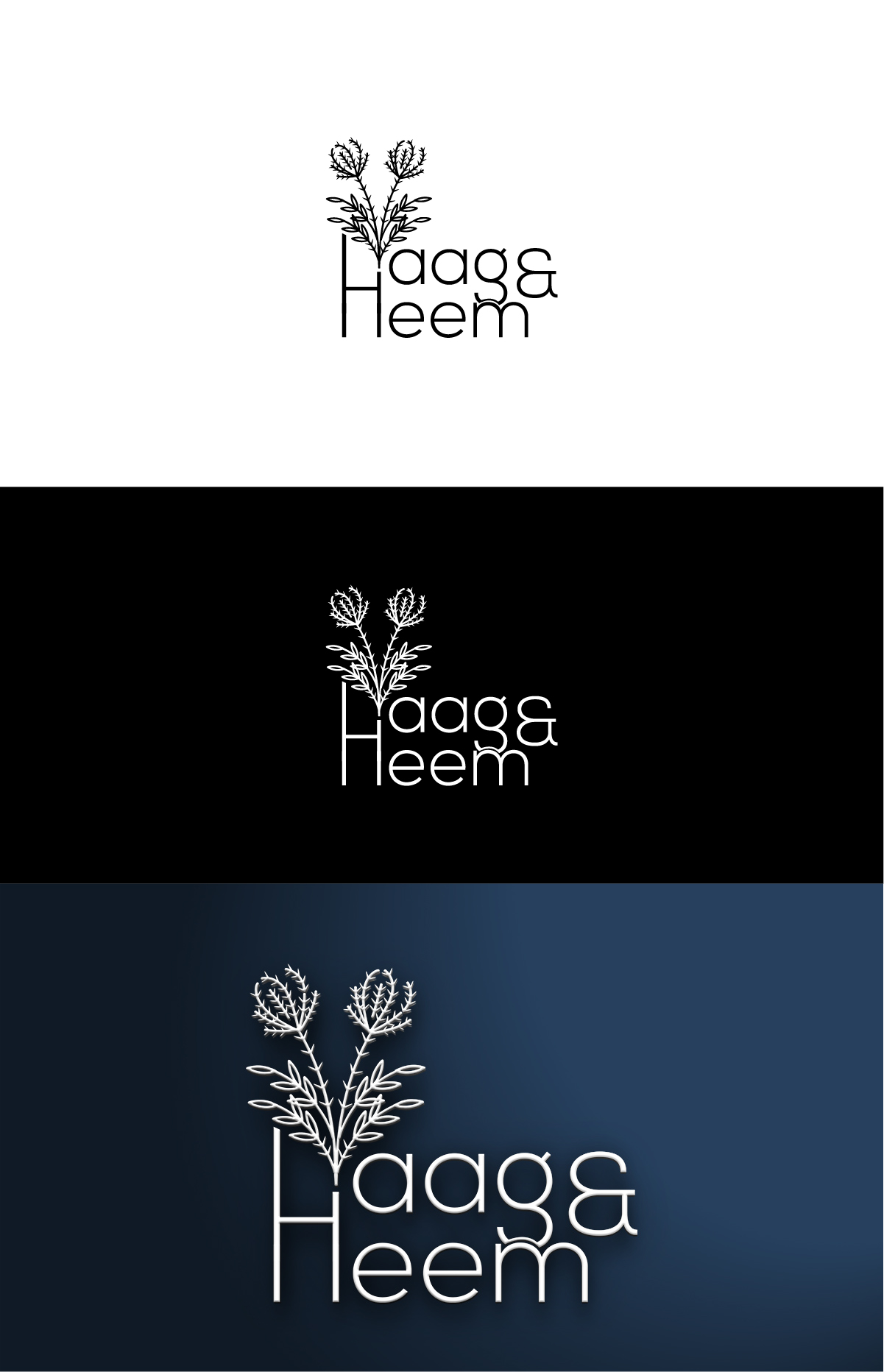 Logo Design by Deziners Zone for Haag & Heem | Design #30117552