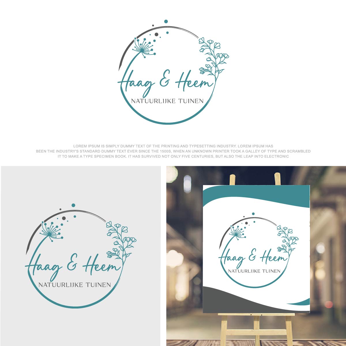 Logo Design by fly  design for Haag & Heem | Design #30141436