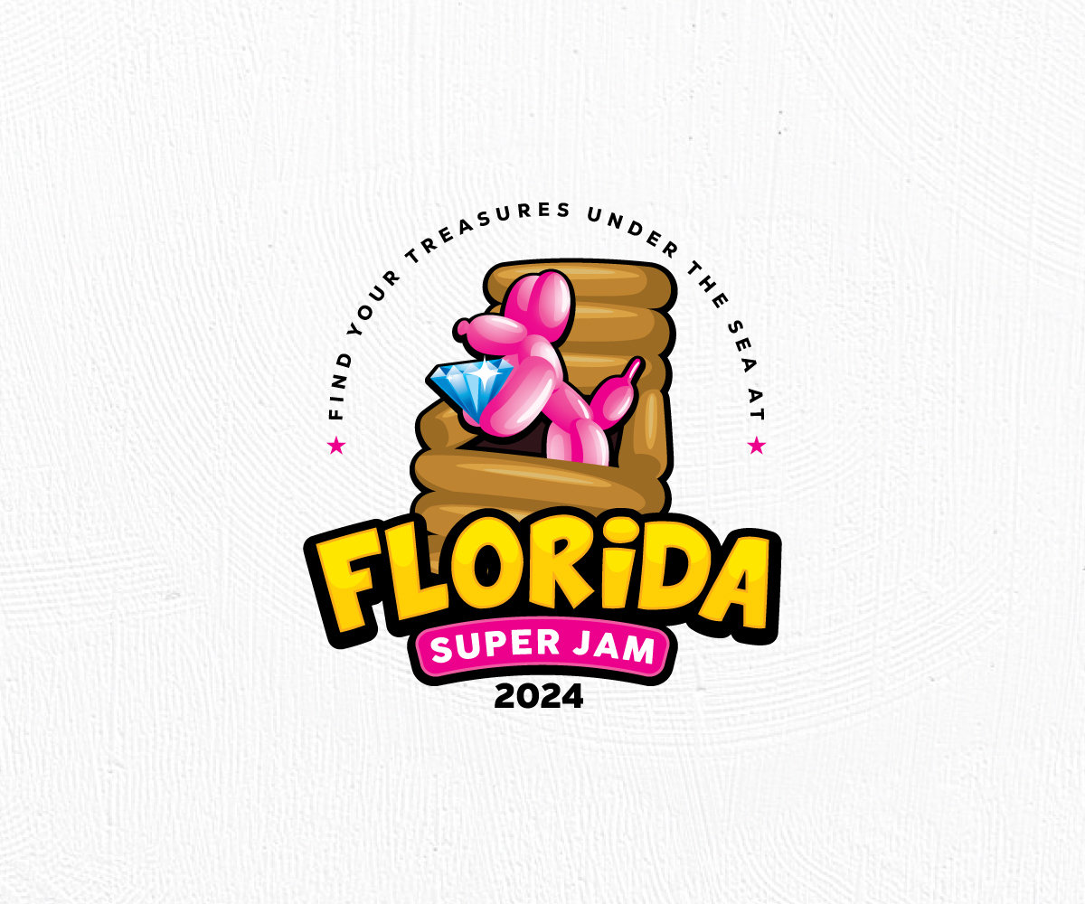 Logo Design by Logo Stock for The Florida Super Jam  | Design #30120178
