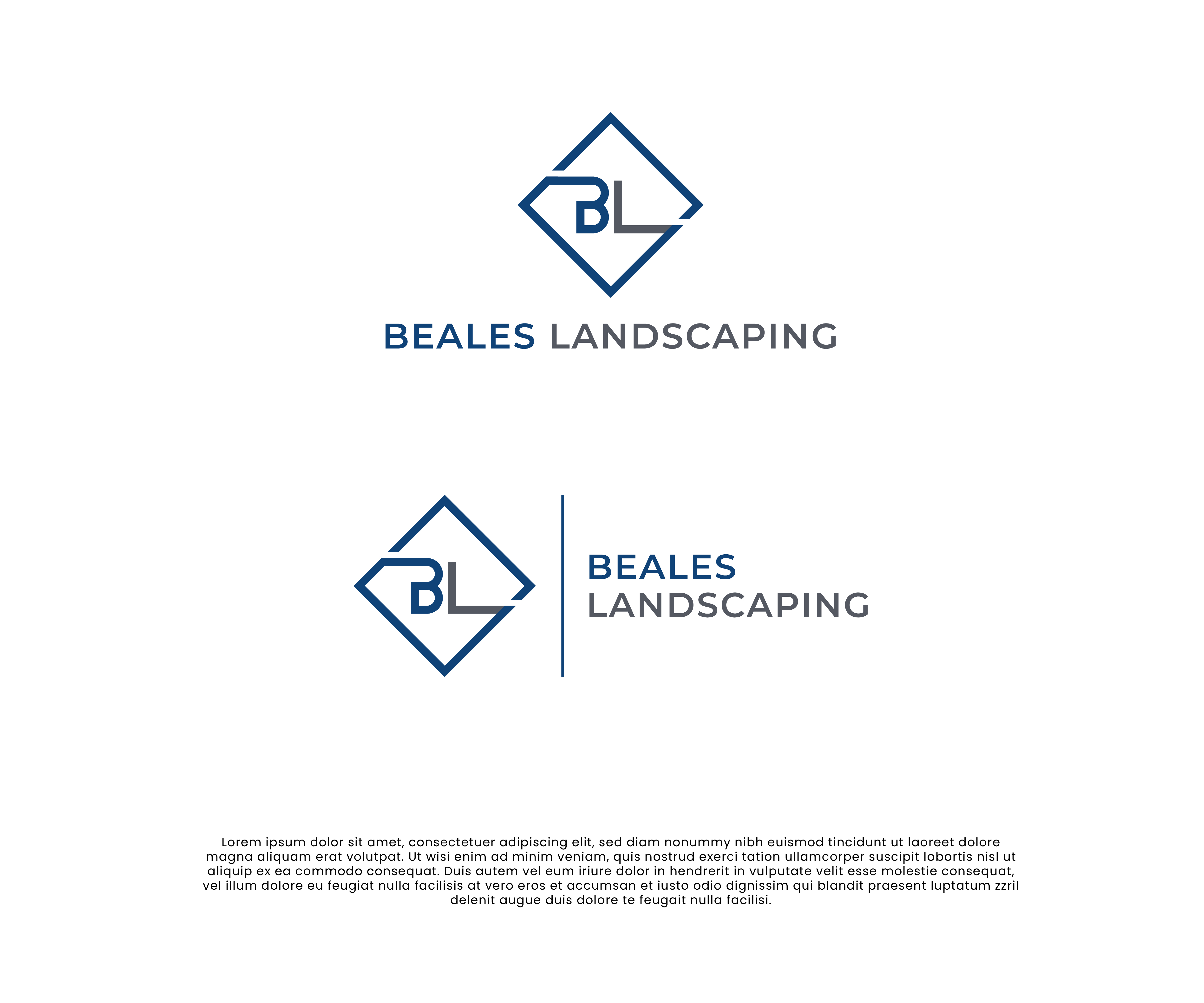 Logo Design by Luthfi1 for Beales Landscaping | Design #30122982
