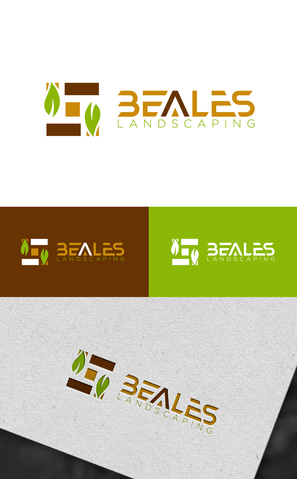 Logo Design by DesignLima for Beales Landscaping | Design #30128579