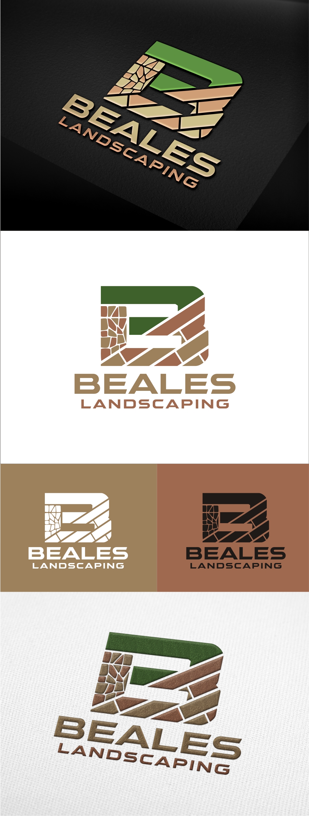 Logo Design by Soul Light for Beales Landscaping | Design #30119364