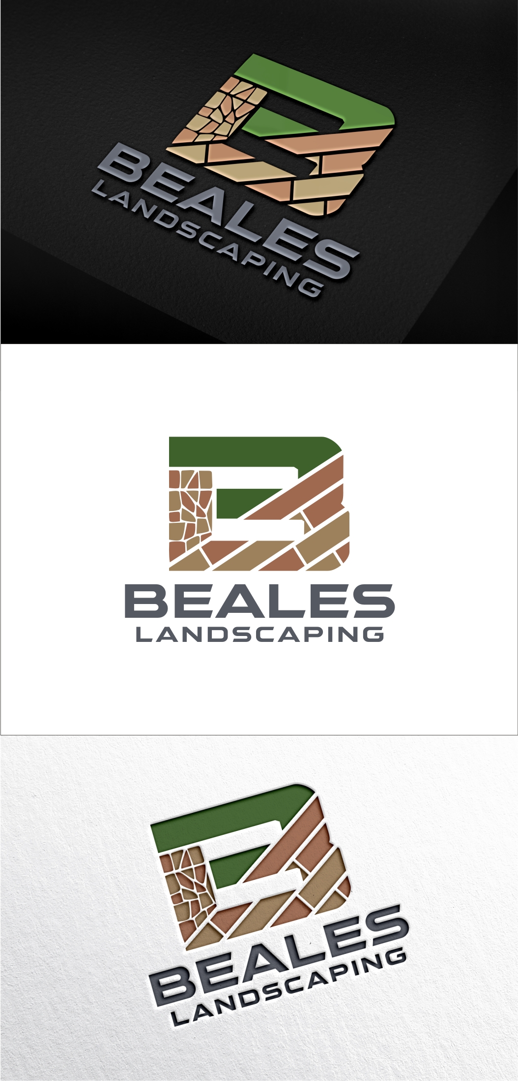 Logo Design by Soul Light for Beales Landscaping | Design #30139759