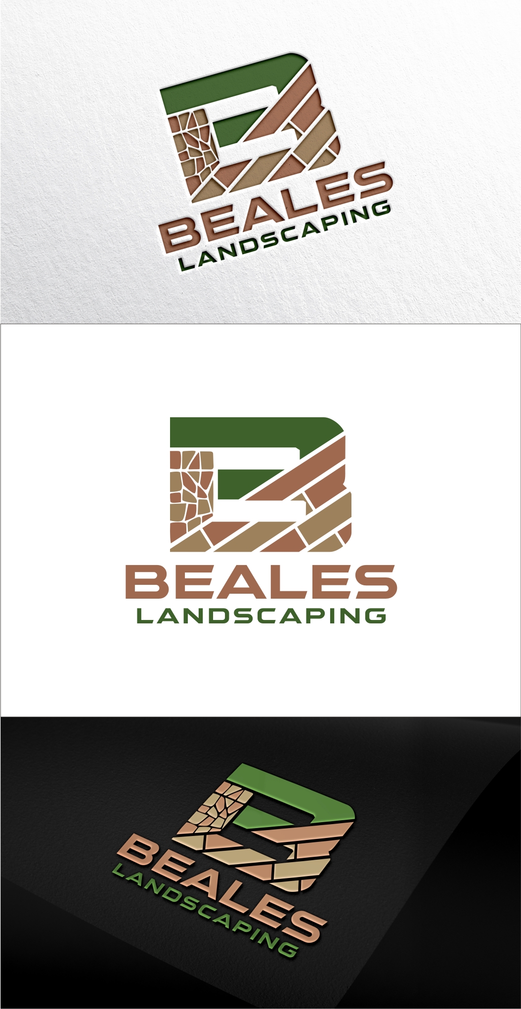 Logo Design by Soul Light for Beales Landscaping | Design #30139765