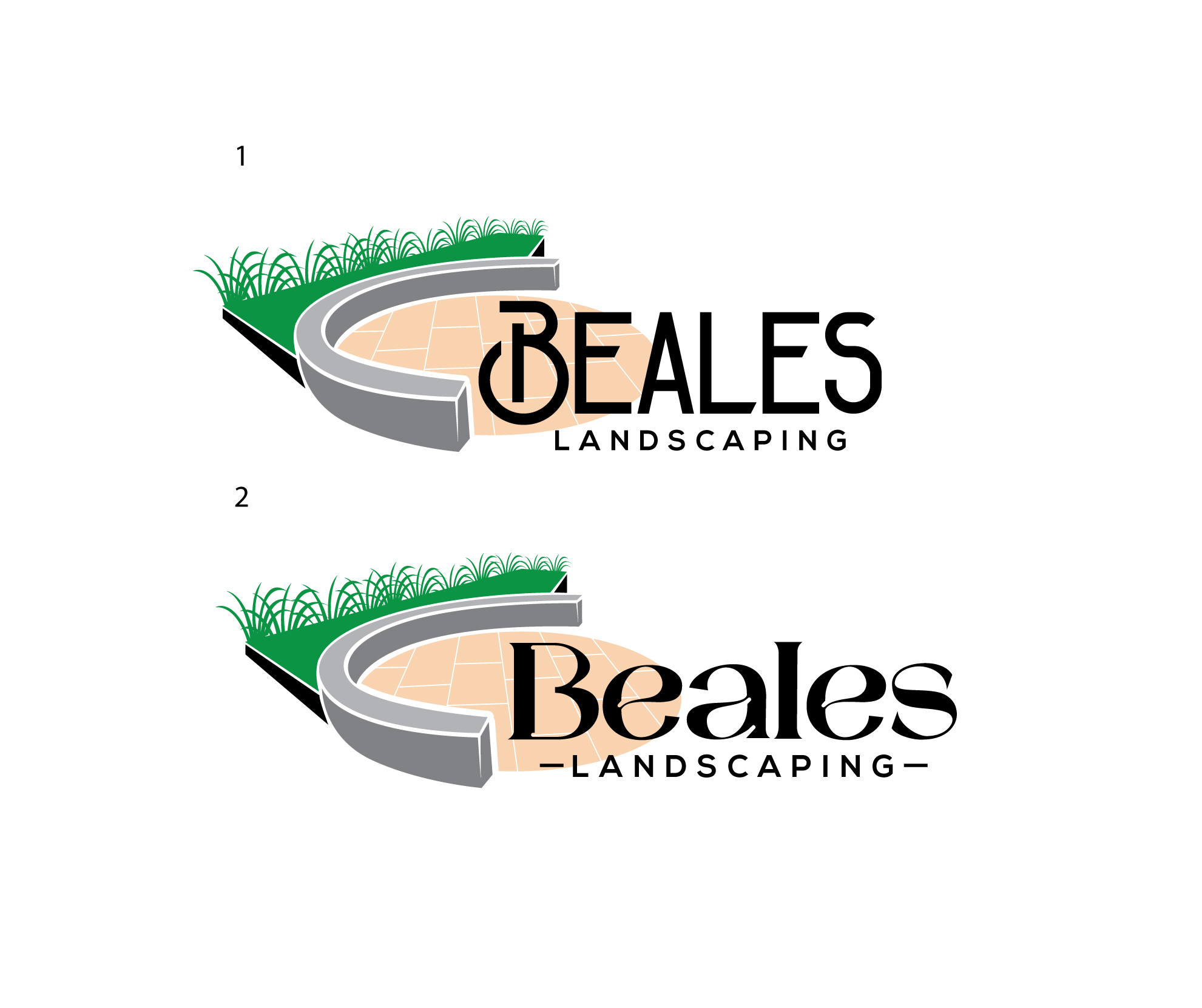 Diseño de Logo por geni para Beales Landscaping | Diseño #30117419