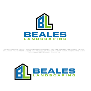 Logo Design by AlphabetZero.co.uk for Beales Landscaping | Design: #30123267
