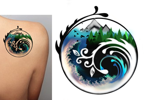 Diseño de Tatuaje por ioio para este proyecto | Diseño: #30135515