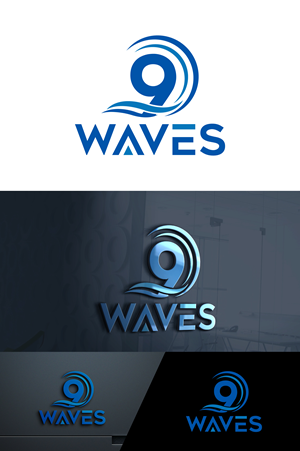 Logo Design by Tamim_iqbal for Nine Waves  | Design: #30291899