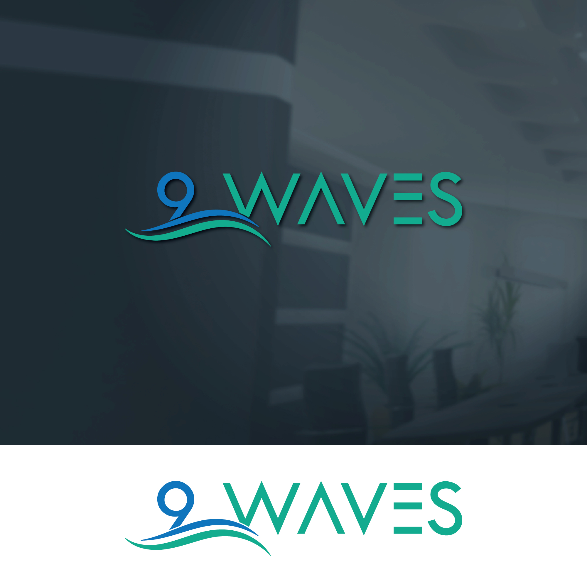 Logo Design by Rasu raj for Nine Waves  | Design #30311237