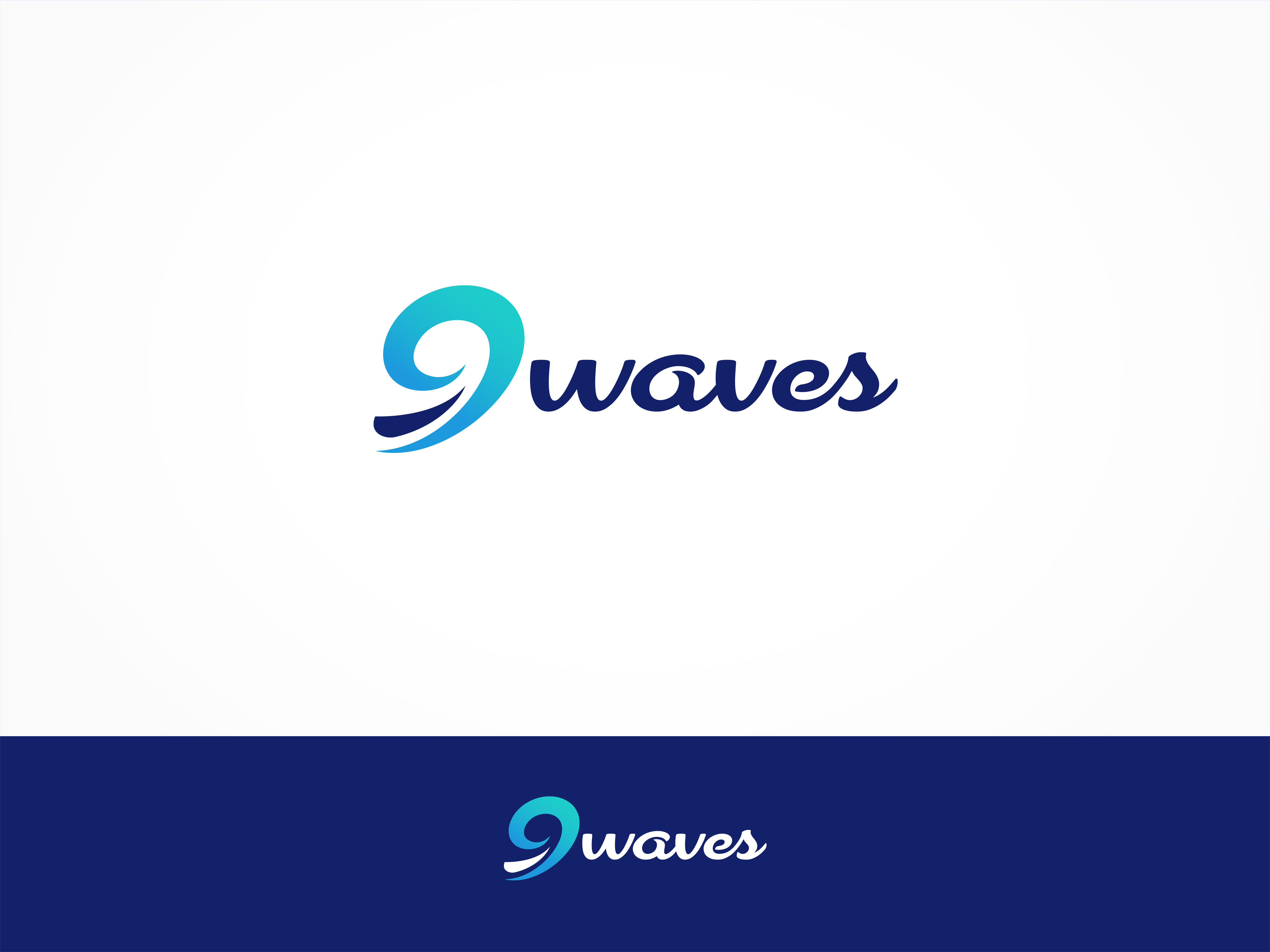 Logo Design by ArtTank for Nine Waves  | Design #30296016