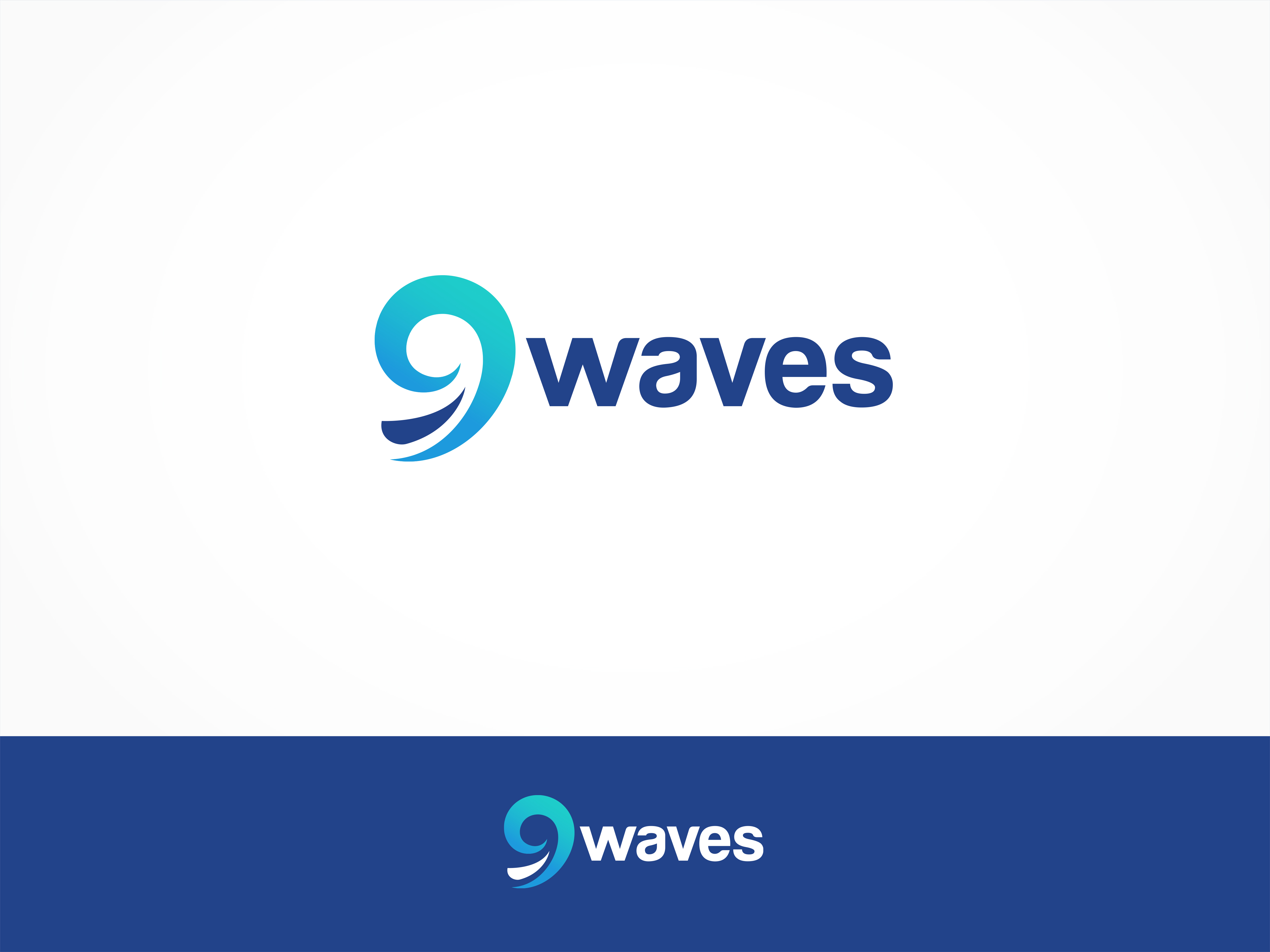 Logo Design by ArtTank for Nine Waves  | Design #30296017