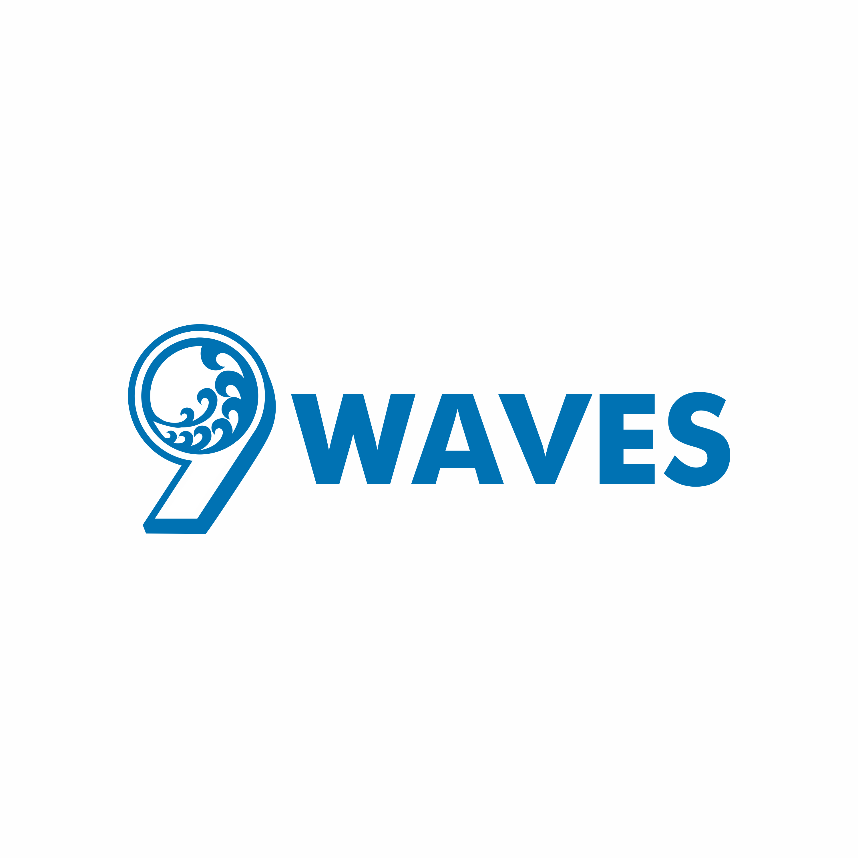 Logo Design by hernawanrere for Nine Waves  | Design #30311894