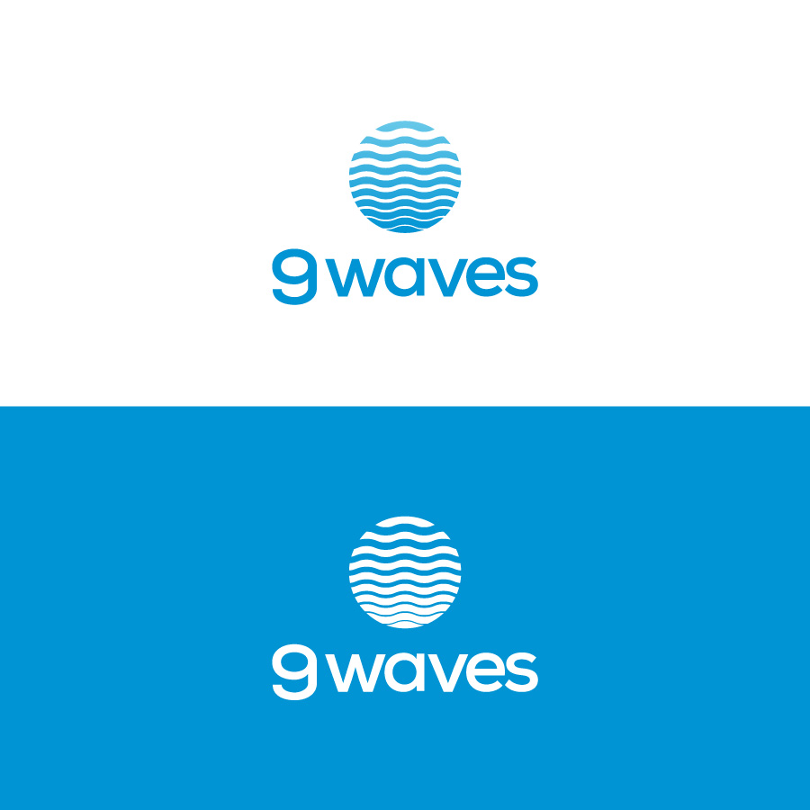 Logo Design by abdul700 for Nine Waves  | Design #30290202