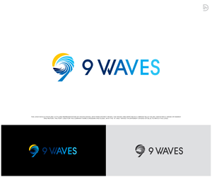 Logo Design by D_Mantra for Nine Waves  | Design: #30286705