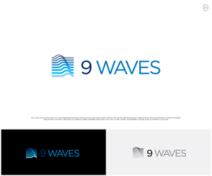 Logo Design by D_Mantra for Nine Waves  | Design: #30286706