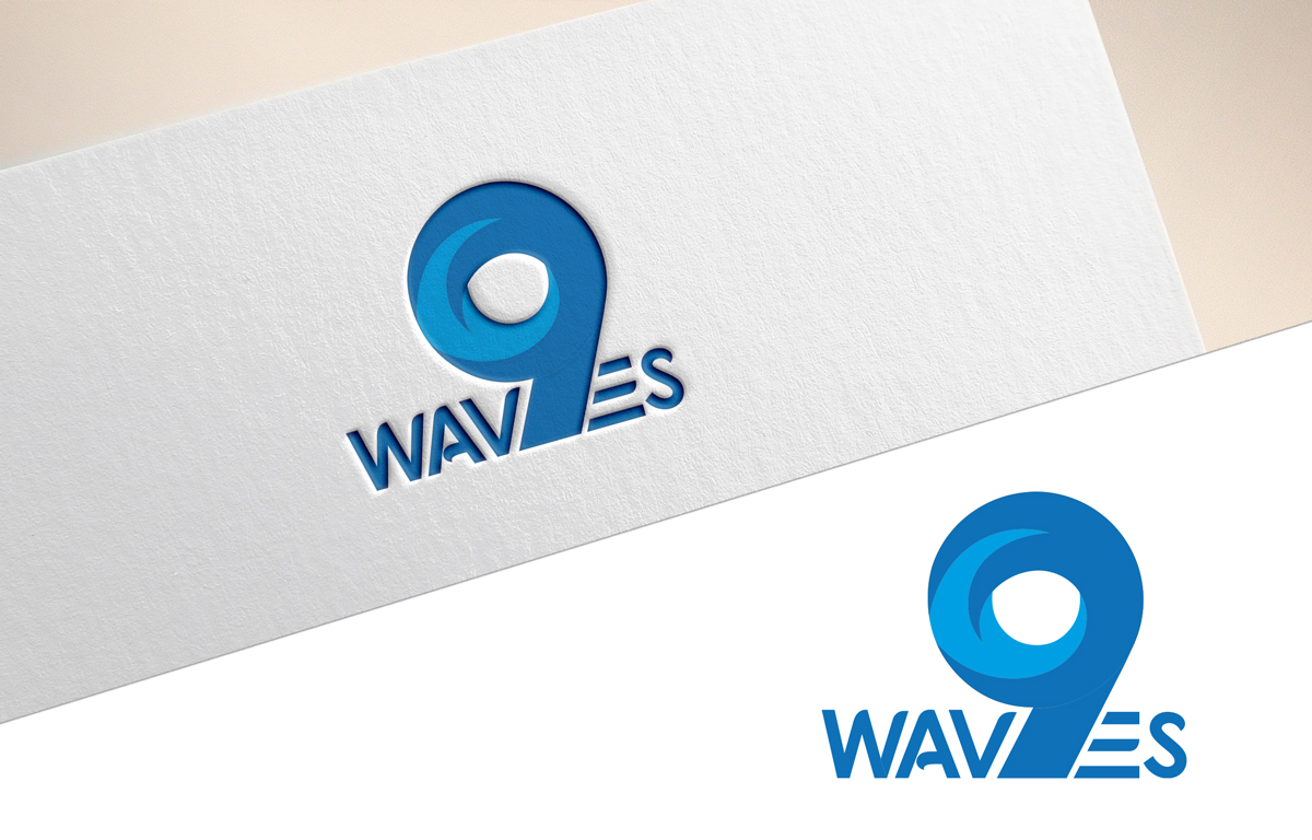Logo Design by Rubia@ for Nine Waves  | Design #30291973