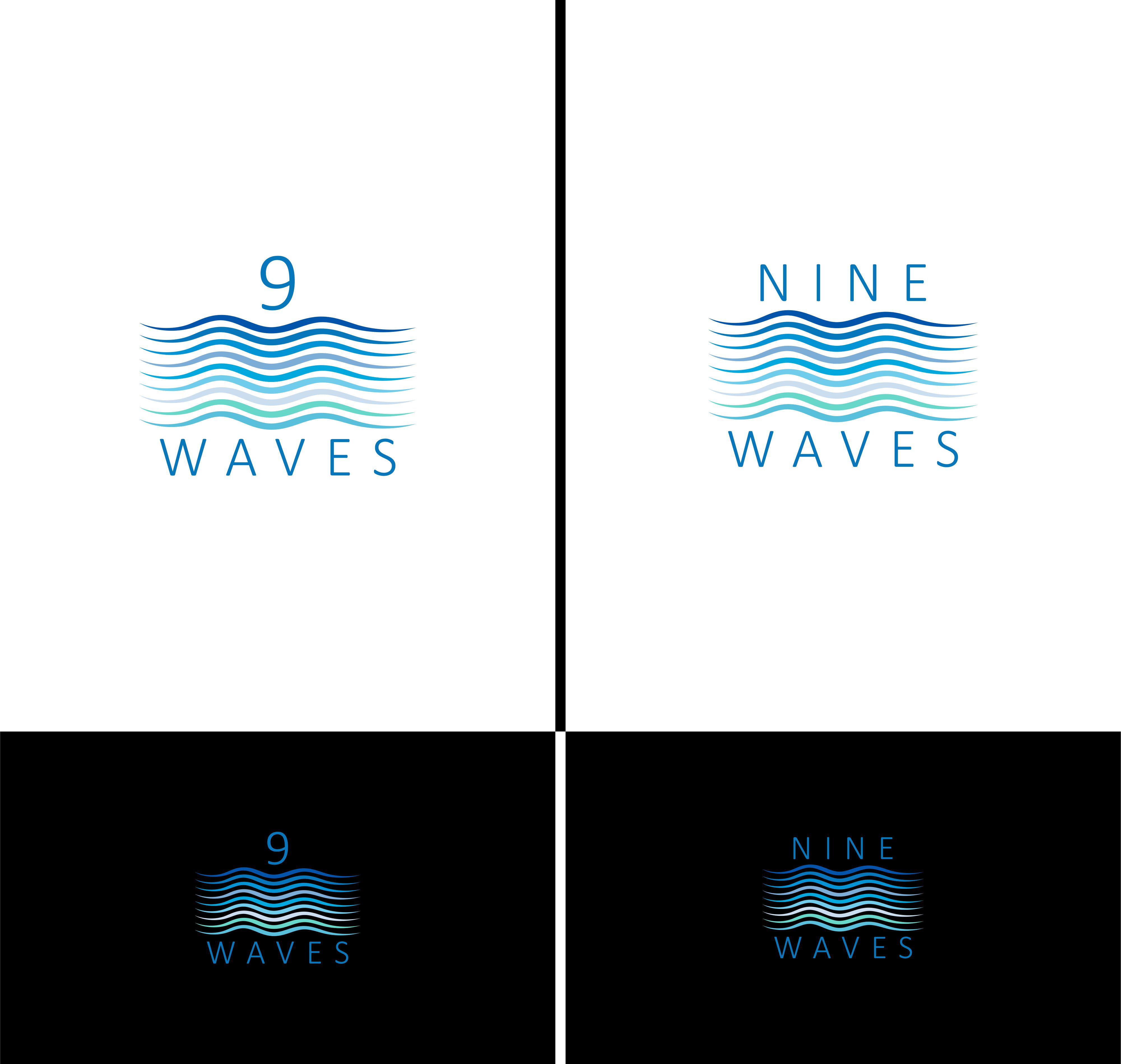 Logo Design by Septian Yossi for Nine Waves  | Design #30287541