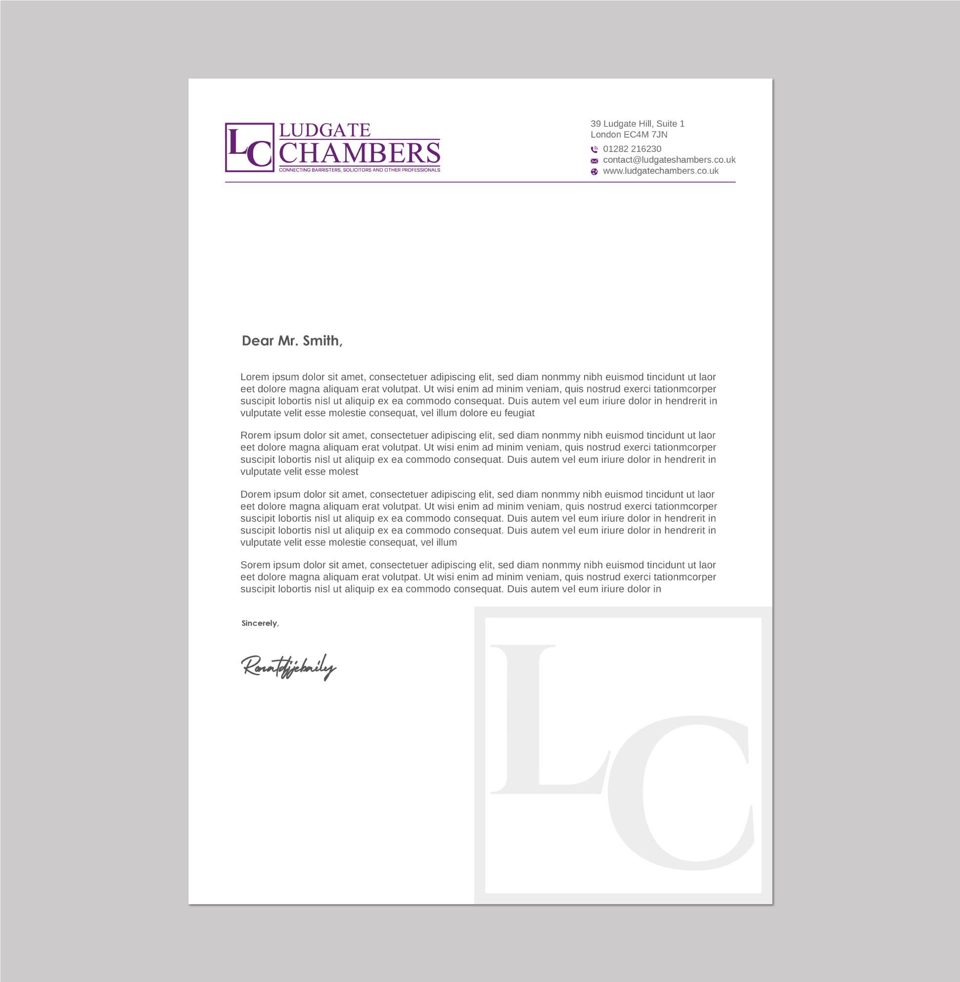 Letterhead Design by Imagine design000 for this project | Design #30132006