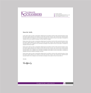 Letterhead Design by Imagine design000 for this project | Design: #30132073