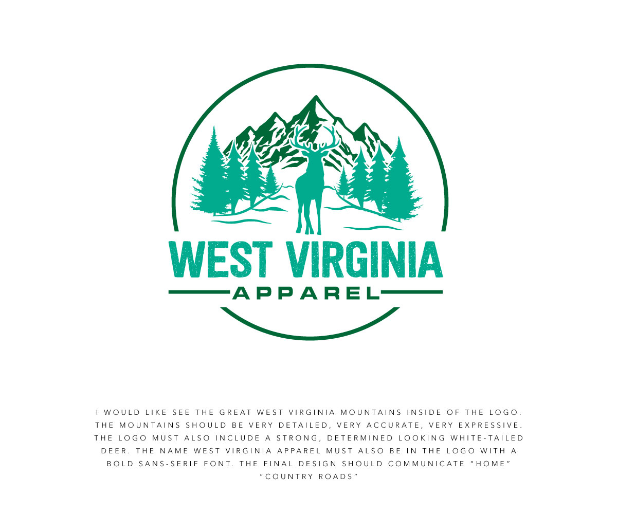 Design de Logo par Farhad Kreative pour West Virginia Apparel | Design #30121206