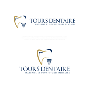 Diseño de Logo por mehedi.h para TOURS DENTAIRE | Diseño: #30146374