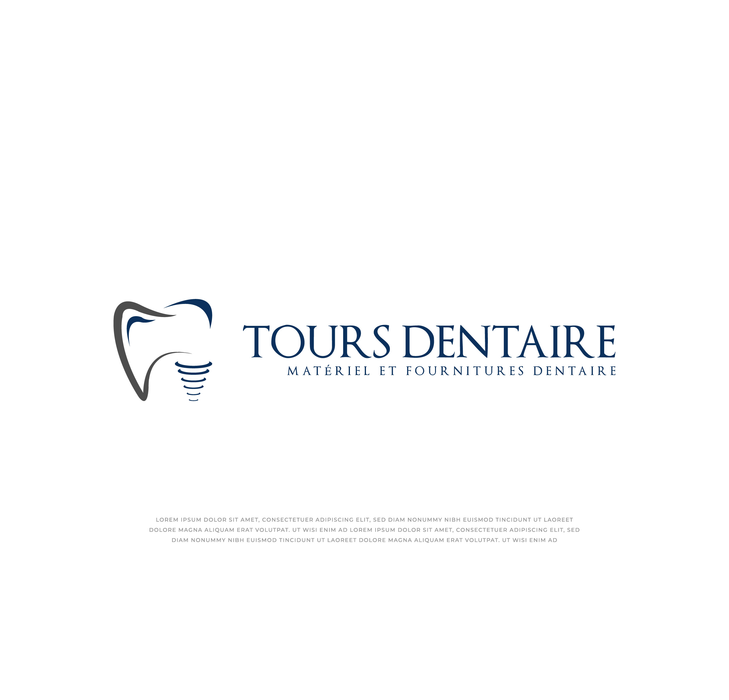 Logo Design by mehedi.h for TOURS DENTAIRE | Design #30146384