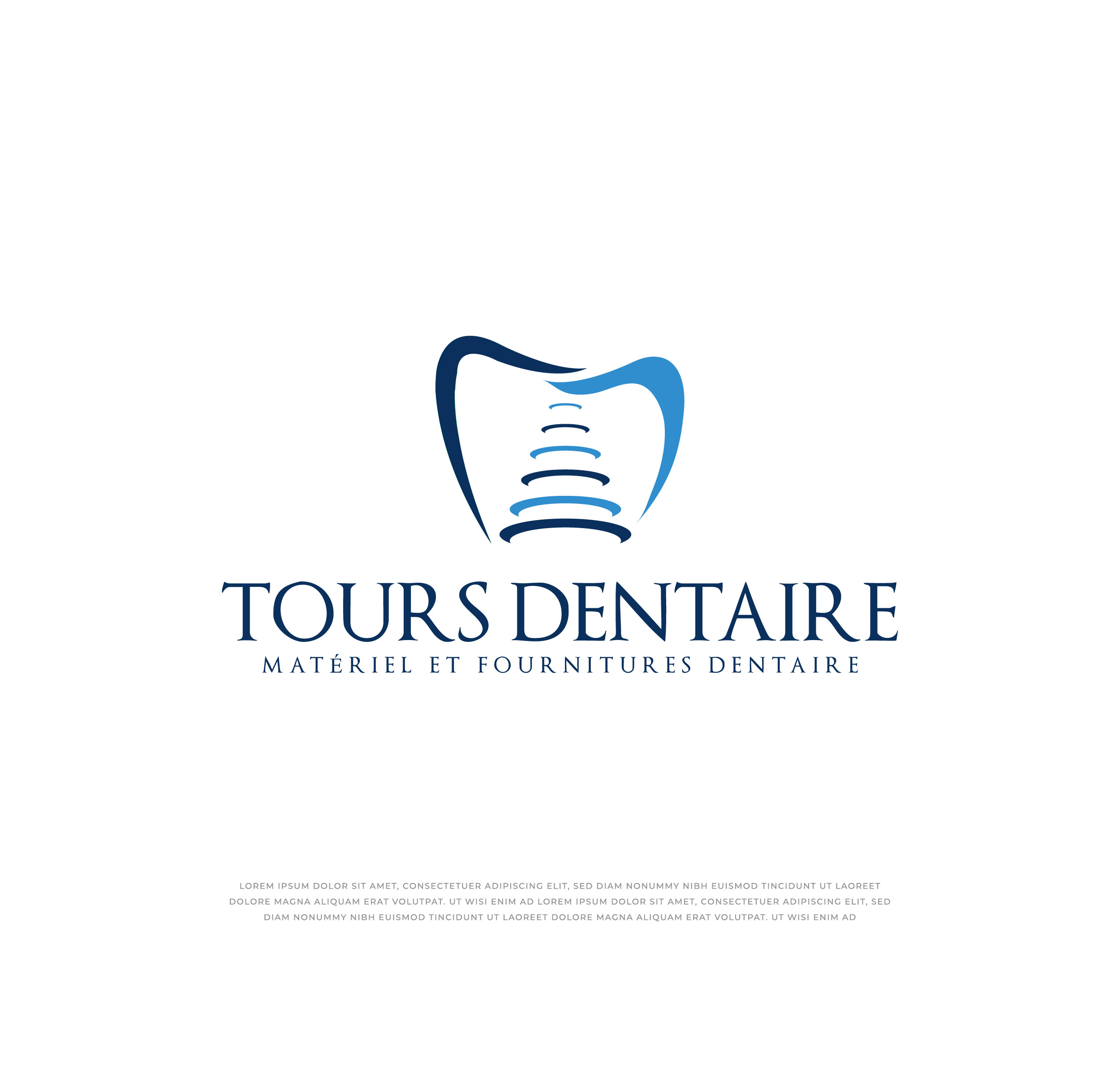 Diseño de Logo por mehedi.h para TOURS DENTAIRE | Diseño #30146998