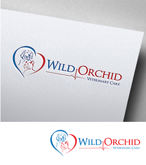 Logo Design by Om Namah Shivay for Wild Orchid Veterinary Care | Design: #30161403
