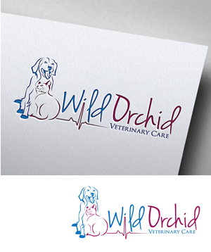 Logo Design by Om Namah Shivay for Wild Orchid Veterinary Care | Design: #30161404