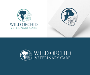 Logo Design by Farhad Design for Wild Orchid Veterinary Care | Design #30126755