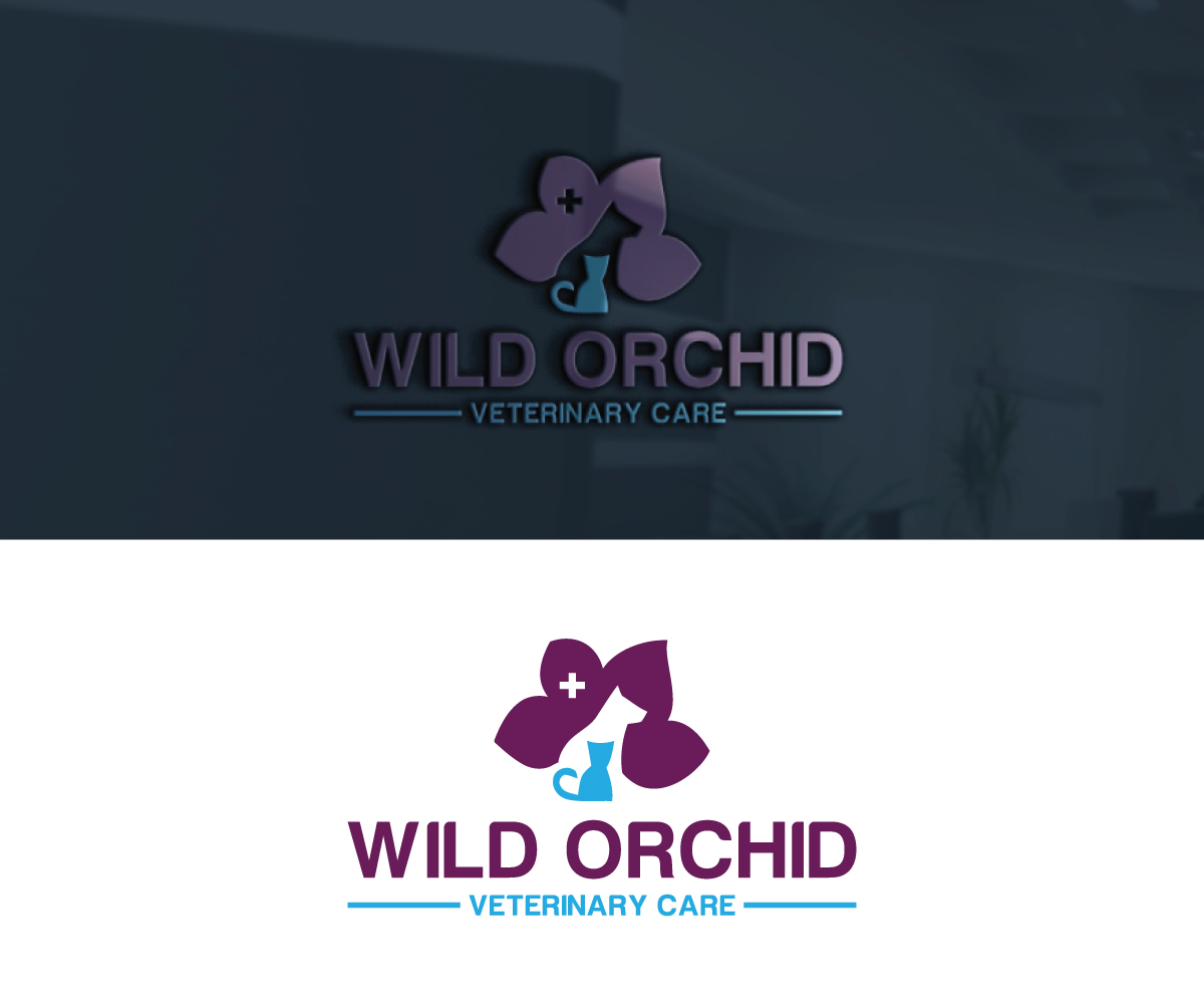 Diseño de Logo por Nadim_art para Wild Orchid Veterinary Care | Diseño #30129057