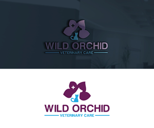 Logo Design by Nadim_art for Wild Orchid Veterinary Care | Design: #30129057