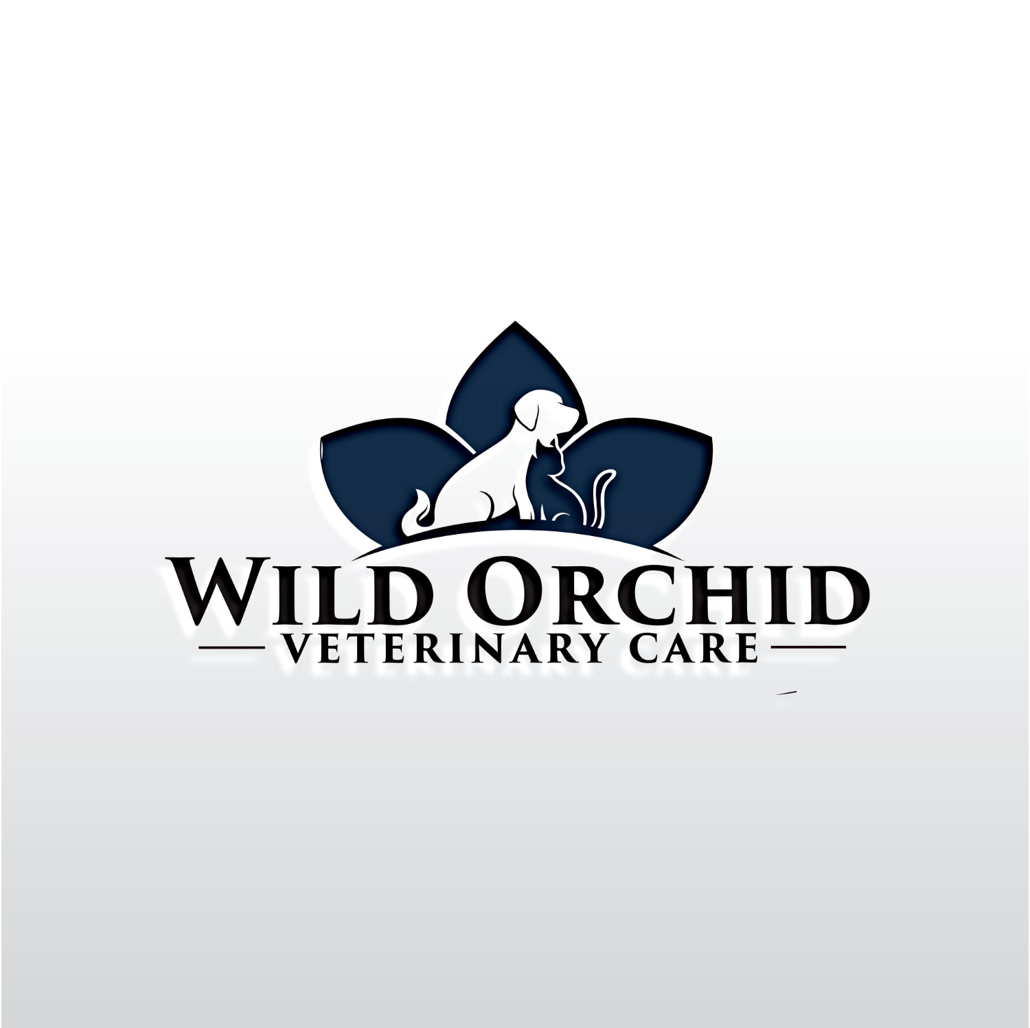 Logo Design by Rosalie.. for Wild Orchid Veterinary Care | Design #30133913