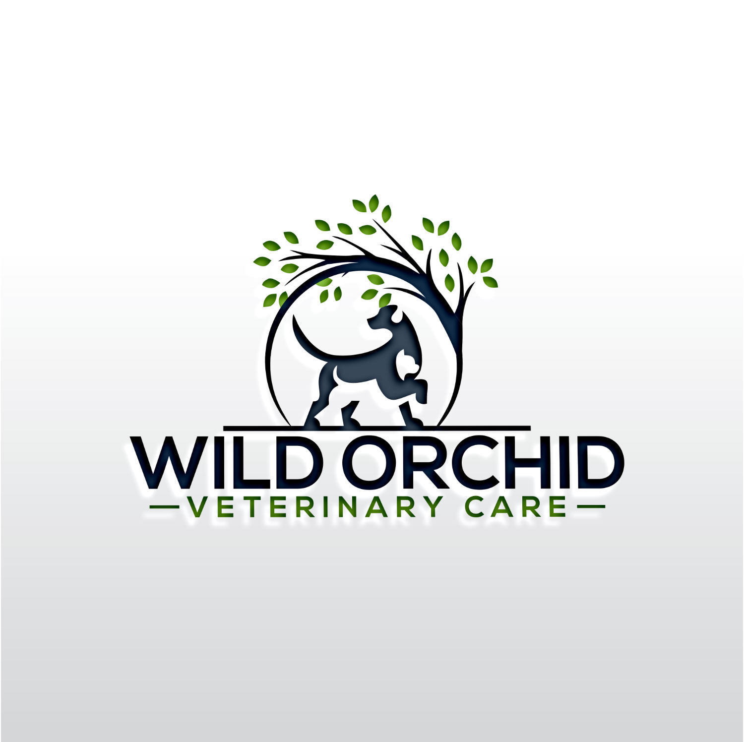Diseño de Logo por Rosalie.. para Wild Orchid Veterinary Care | Diseño #30133916