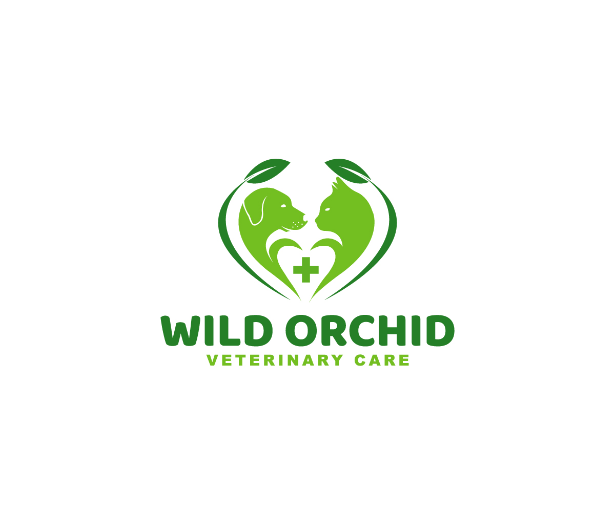 Logo Design by Paint-Tools for Wild Orchid Veterinary Care | Design #30128738