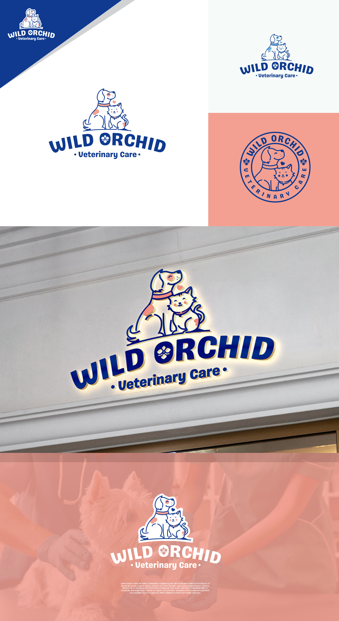 Diseño de Logo por ivan para Wild Orchid Veterinary Care | Diseño #30164896