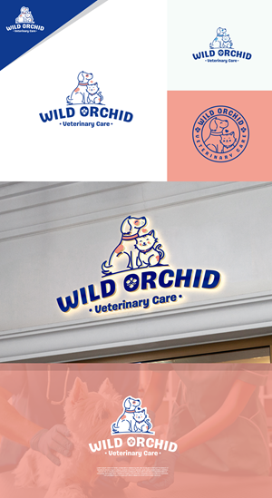 Logo Design by ivan for Wild Orchid Veterinary Care | Design: #30164896