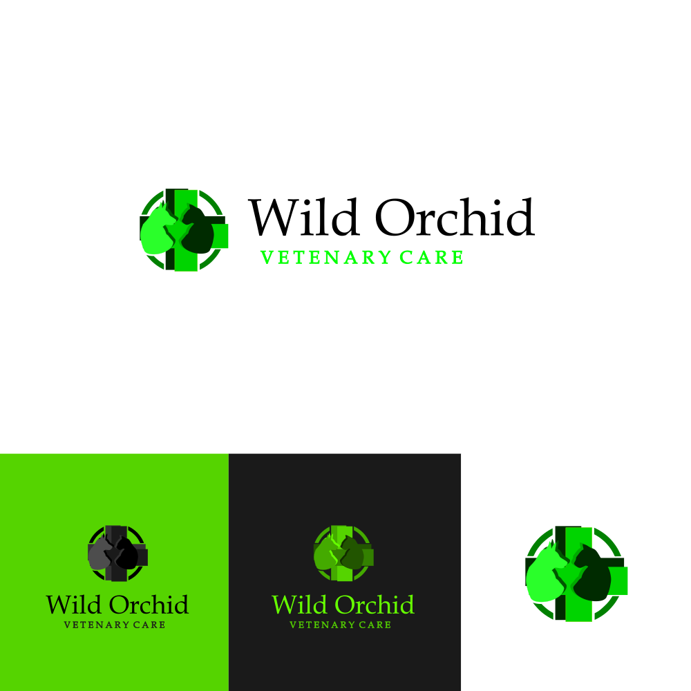 Diseño de Logo por alitjuara para Wild Orchid Veterinary Care | Diseño #30158893
