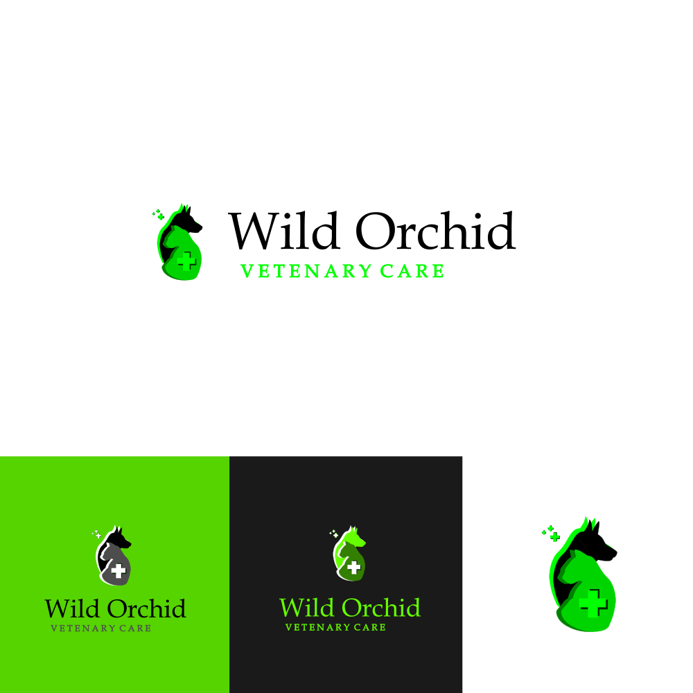 Diseño de Logo por alitjuara para Wild Orchid Veterinary Care | Diseño #30158903