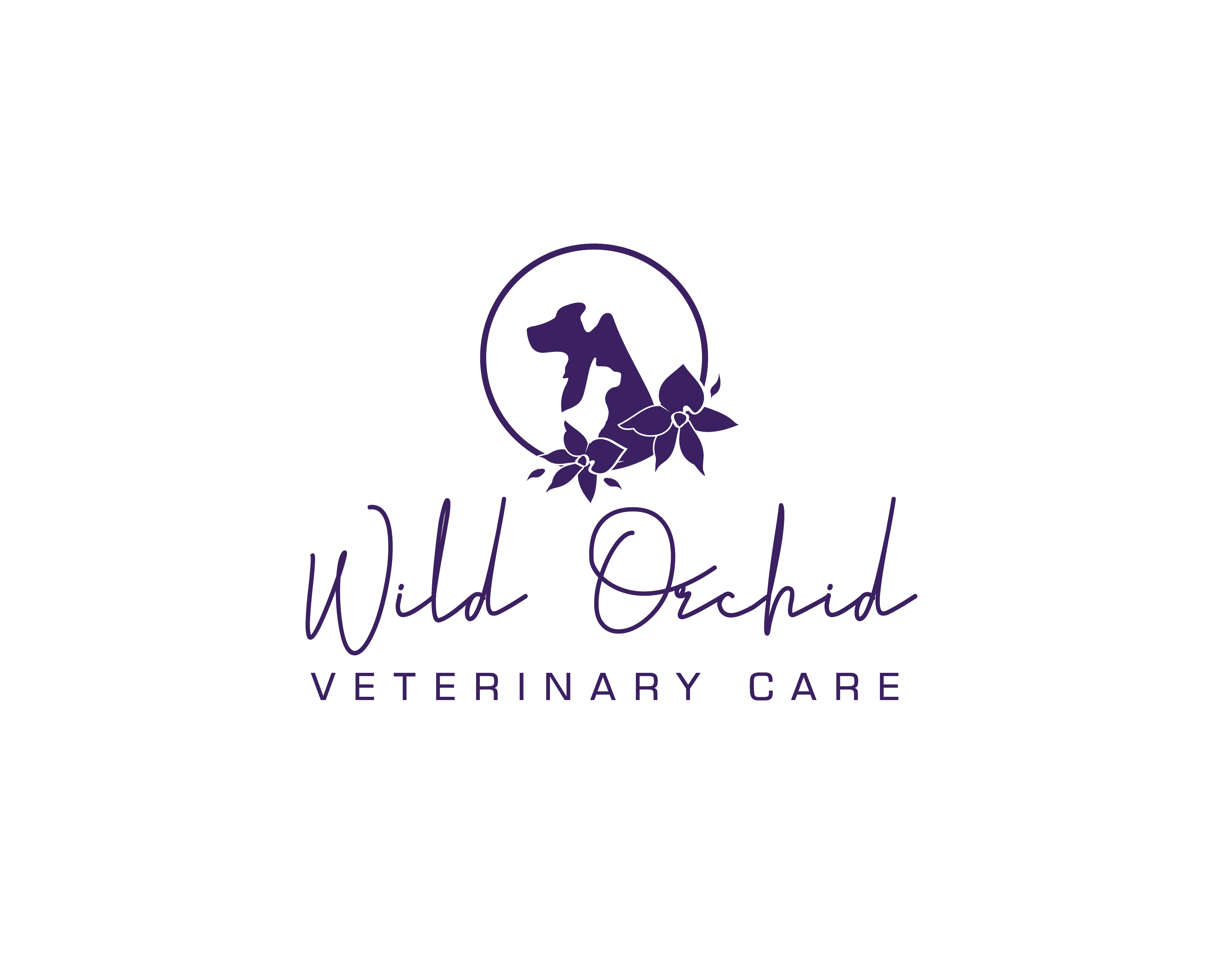 Logo Design by jose_luiz for Wild Orchid Veterinary Care | Design #30131634