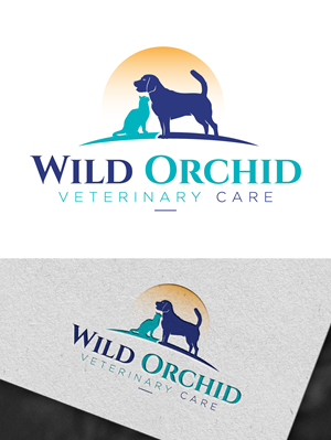 Logo Design by DesignLima for Wild Orchid Veterinary Care | Design: #30128566