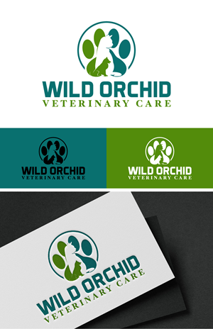 Logo Design by DesignLima for Wild Orchid Veterinary Care | Design: #30128567
