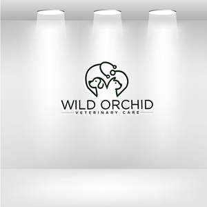 Logo Design by FireflyArt for Wild Orchid Veterinary Care | Design: #30129329