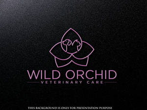 Logo Design by FireflyArt for Wild Orchid Veterinary Care | Design: #30137119