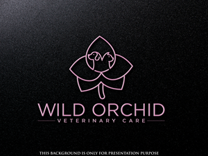 Logo Design by FireflyArt for Wild Orchid Veterinary Care | Design: #30137120