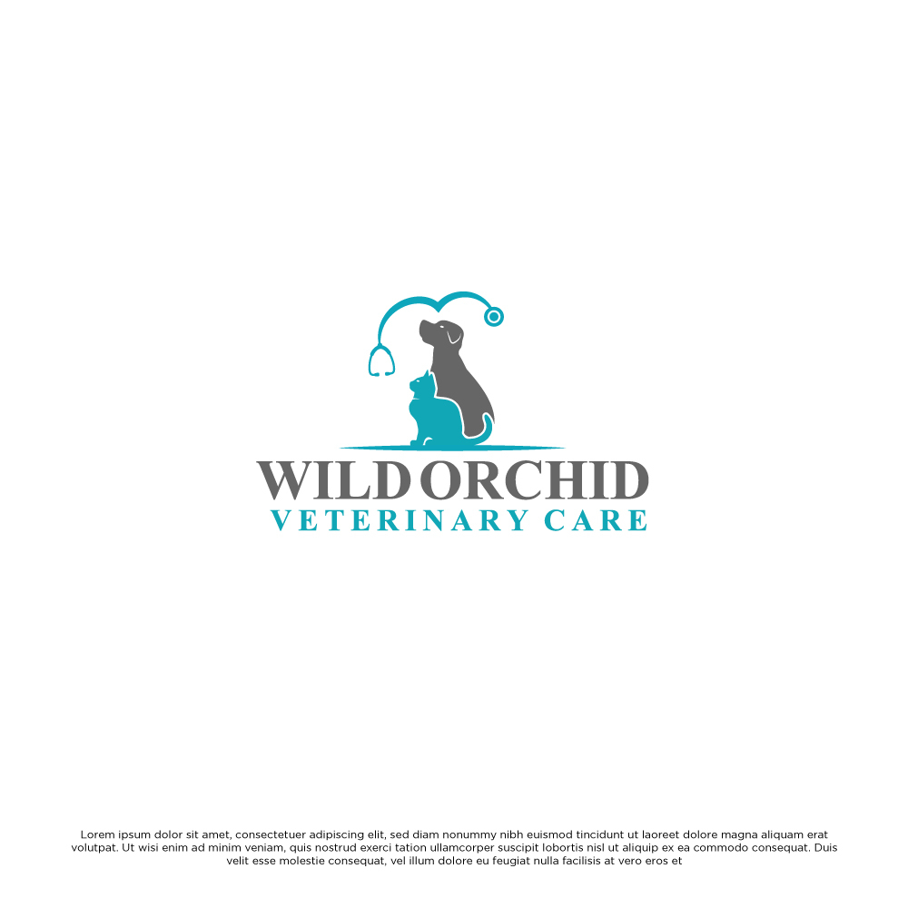 Diseño de Logo por Tan-D para Wild Orchid Veterinary Care | Diseño #30134658