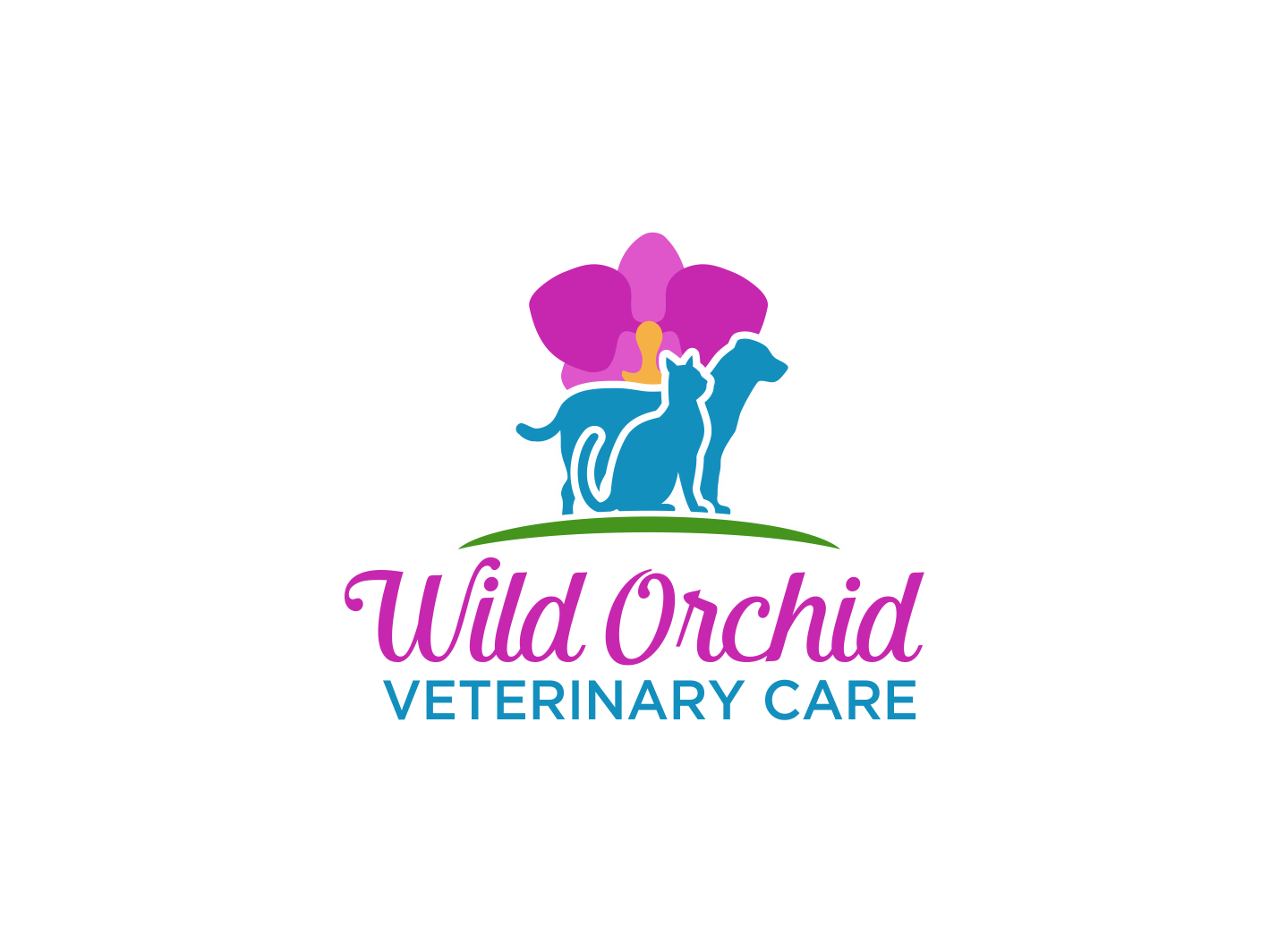 Logo Design by BNdesigner for Wild Orchid Veterinary Care | Design #30151342
